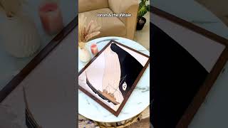 Jonah &amp; the Whale ❤️Get it at magictreeprints.com #christianart #christianartist #christianwallart