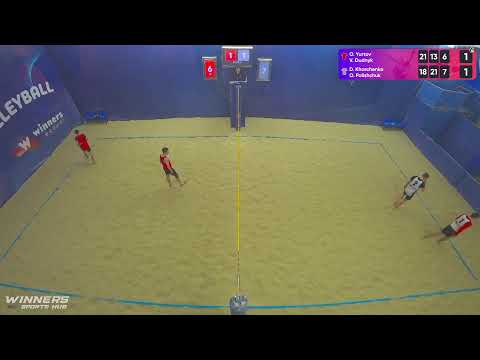02:15 O. Yurtov / V. Dudnyk - D. Kharchenko / O. Polishchuk 23.04.2023 | Winners Beach Volleyball