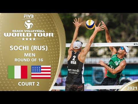 Carambula/Rossi vs. Lucena/Dalhausser - Men's R16 | Full Match | 4* Sochi 2021
