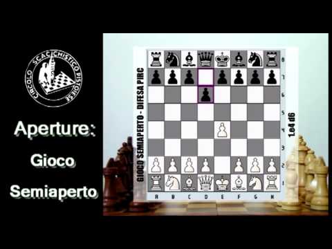Lezioni di Scacchi - 39. Aperture di Gioco Semiaperto - Storia e Generalità