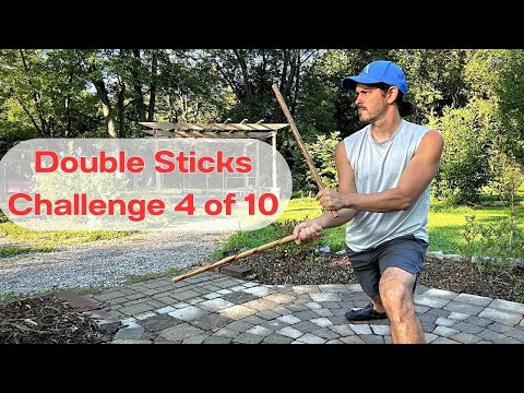 Kali DOUBLE STICKS SINAWALI Challenge Drill 4 of 10
