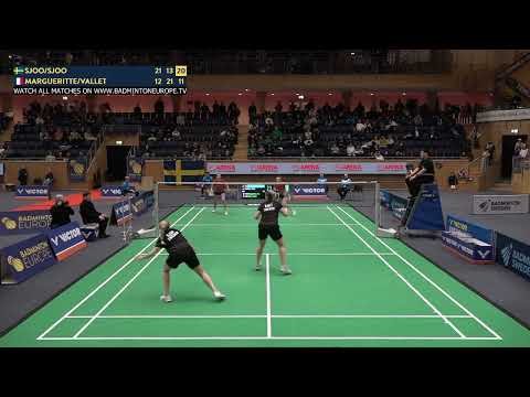 Match point - Sjoo / Sjoo vs Margueritte / Vallet - WD, SF - Swedish Open 2024