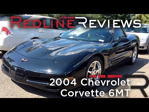 2004 Chevrolet Corvette 6MT, Review, Walkaround, Exhaust, Test Drive
