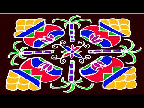 Bhogi Kundala Muggulu for Sankranthi