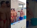 Indian Players Open Bathing