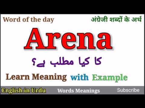 Arena Meaning