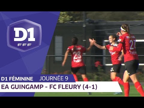 J9 : EA Guingamp - FC Fleury 91 (4-1) / D1 Féminine