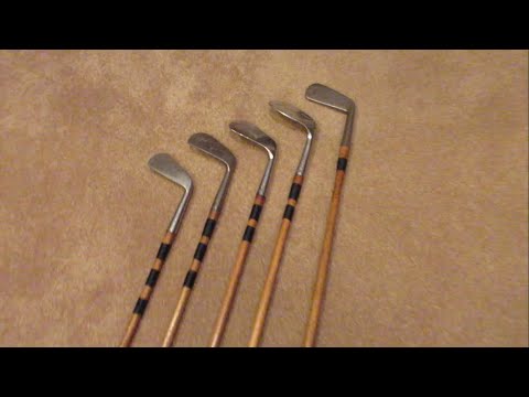 My 1930's Hickory Golf Club Play Set