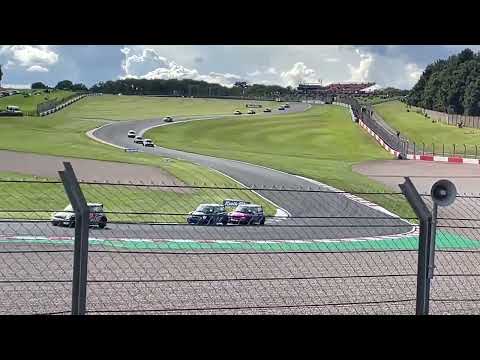 2023 Donington Park BTCC GP. Mini Challenge Close Call.