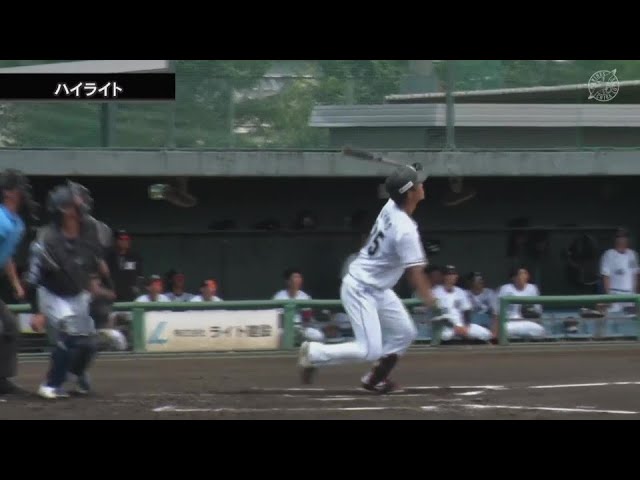 【ファーム】8月7日 千葉ロッテマリーンズ 対 埼玉西武ライオンズ ハイライト