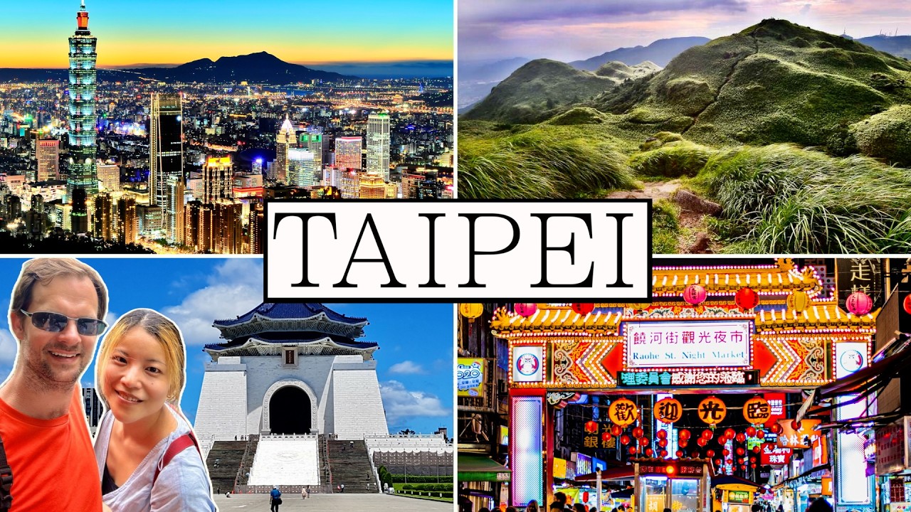 Asia's Best Kept Secret! 4 Days in TAIPEI, TAIWAN Travel Vlog & Guide