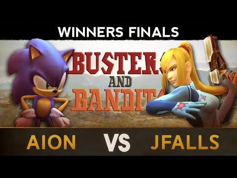 Busters & Bandits 8 - Winners Finals ft. Jason Waterfalls(Zero Suit Samus) VS Aion (Sonic)