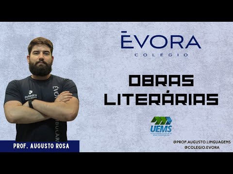 Revisão UEMS 2025/2026 - Obras Literárias - Prof. Augusto Rosa