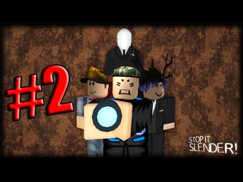 Slenderman'dan Kaçış ! | Roblox Stop It Slender