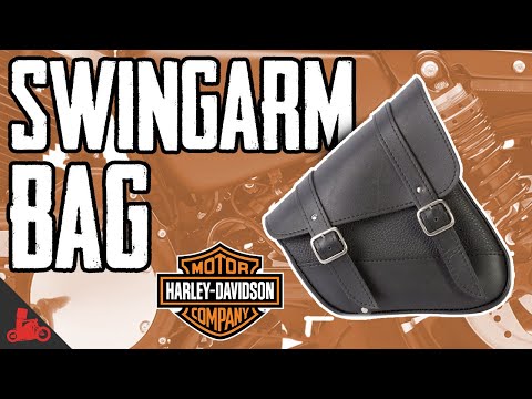 Harley-Davidson Sportster SWINGARM BAG Install