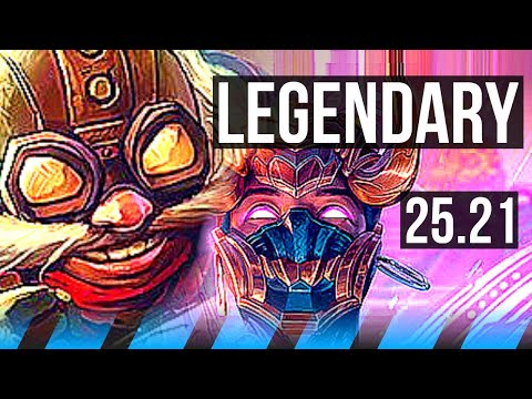 CORKI vs MALZAHAR (MID) | Legendary | KR Master | 25.21