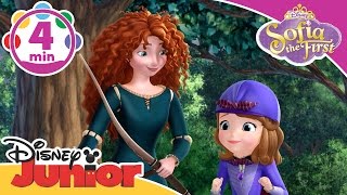 Video thumbnail of "Sofia the First | Save the Day Song ft. Merida | Disney Junior UK"