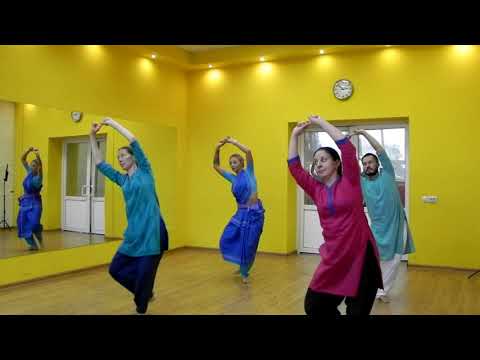 Kuchipudi: basic steps. Part one