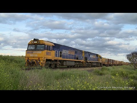 3MA5 Intermodal Container Train - PoathTV Australian Railways