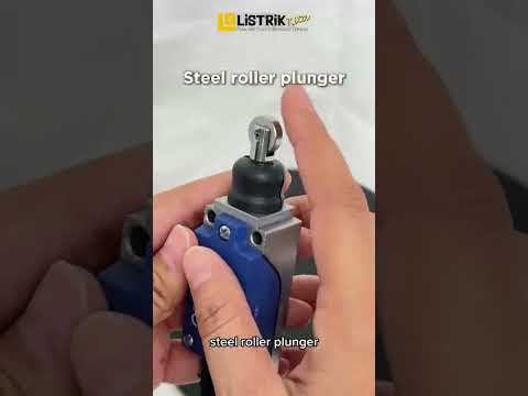 LIMIT SWITCH STEEL ROLLER PLUNGER HORIZONTAL ACTUATION