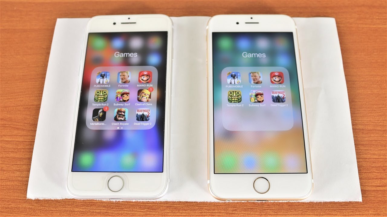 Apple iPhone 6S Vs iPhone 8 Speed Test