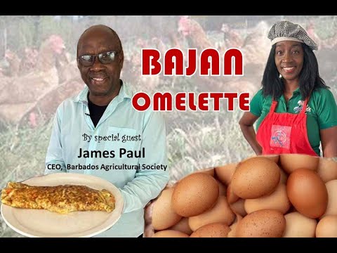 How to make BAJAN OMELETTE featuring James Paul #agrofest #deliciousrecipe
