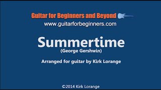 Summertime - Fingerstyle guitar