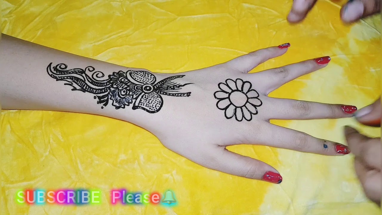 Unique Mehndi Design for Beautiful Hands