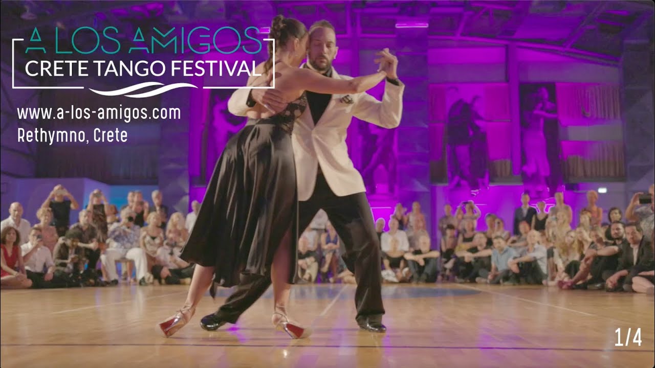 LOUKAS BALOKAS & GEORGIA PRISKOU (1/4) El Choclo (Di Sarli) A Los Amigos 2024 Crete