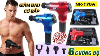 Video review súng mát xa cầm tay Nikio NK-170A - Dòng giá rẻ