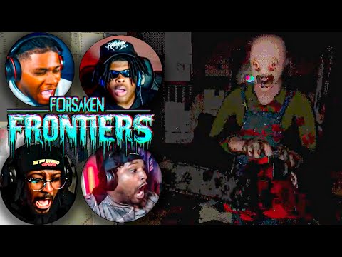 4 Black guys VS this CRAZY BALD DUDE WITH A CHAINSAW!!!!