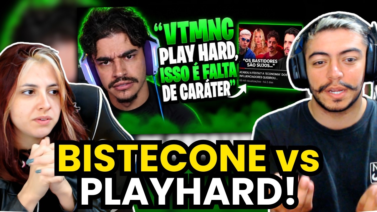 Bistecone fica PUT0 com o PlayHard e MANDA RECADO REVOLTADO REACT