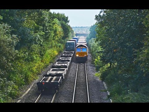 GNGE Joint Line Freight incl. 66721 & 66136 23/09/2019