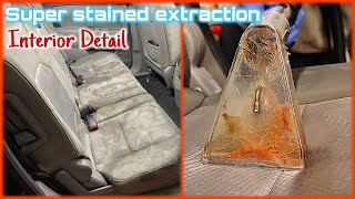 Deep Cleaning Super Stained Honda Pilot | HUGE Improvement!