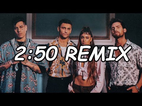 MYA, TINI & DUKI - 2:50 Remix (Official Video Lyric)