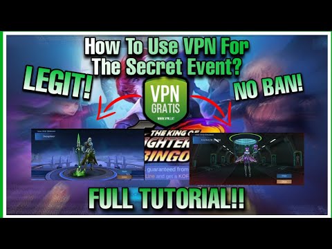 HOW TO ACTIVATE THE SECRET EVENT OF ML?!||Brazil VPN🔥||#MLBB||💯 BAN FREE APP!!🔥