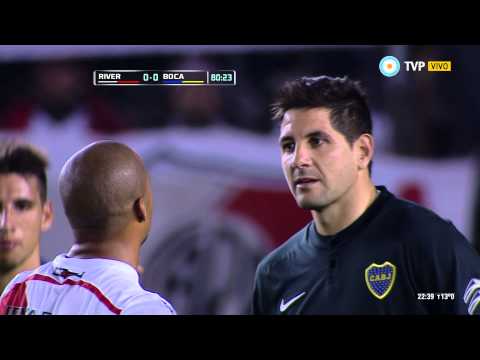 Gol de Sanchez. River 1 - Boca 0 | Copa Libertadores 2015 - Octavos de Final