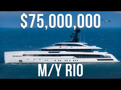 $75M RIO Mega Yacht by CRN Yachts | Luxury Charter Yacht | Mania Luxury | @manialuxury