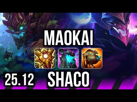 MAOKAI & Vayne vs SHACO & Senna (SUP) | 29k DMG | EUNE Master | 25.12
