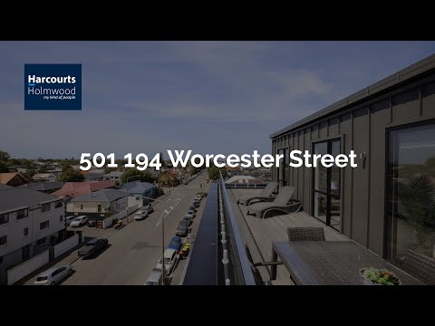 501/194 Worcester Street, Christchurch Central, Canterbury, 2房, 2浴, 公寓