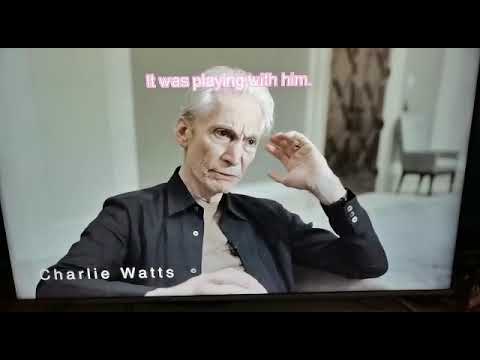 Charlie Watts last interview talking about Darryl Jones