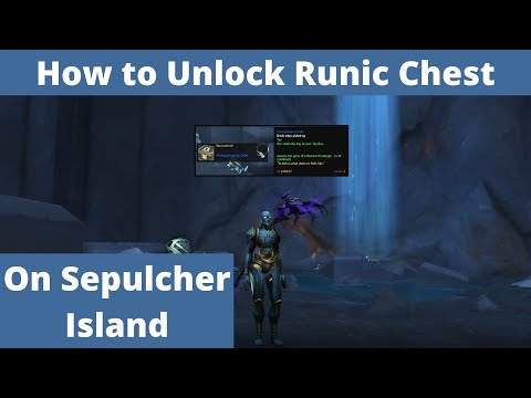 How to unlock Runic Chest on Sepulcher of the First Ones Island