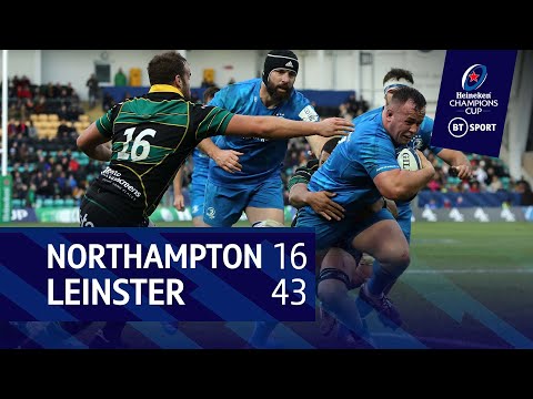 Northampton Saints vs Leinster (16-43) | Heineken Champions Cup Highlights
