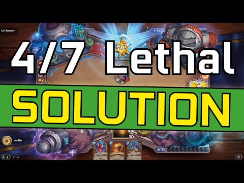GUIDE: 4/7 Lil' Stormy Lethal Puzzle Lab - Hearthstone - The Boomsday Project