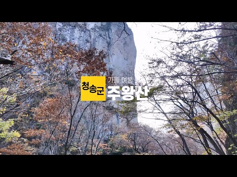 [온통청송] 아름다운 주왕산의 가을과 용추폭포