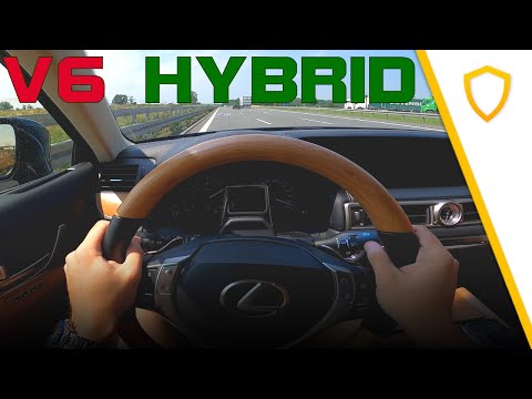 Lexus GS450h - 250kph in a HYBRID! 100-200 and Topspeed on the Autobahn