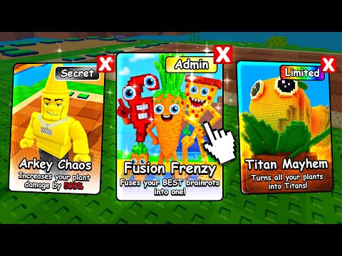 I Opened 100x SHINY CARD Packs and Got This.. (Plants vs Brainrots)