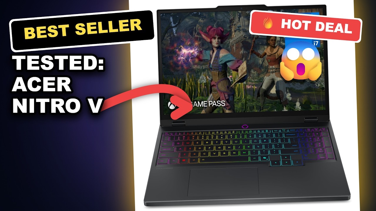 Tested: Acer Nitro V Gaming Laptop Performance & Features Real Review review video