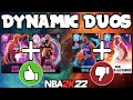 NEW DYNAMIC DUOS IN NBA 2K22 MyTEAM! WHICH DUOS ARE WORTH USING?