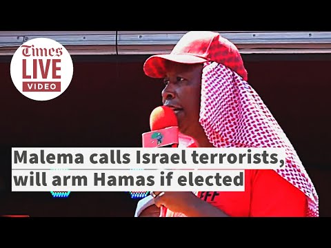 'We will arm Hamas if elected' EFF's Julius Malema calls Israel terrorists, praises Hamas attacks